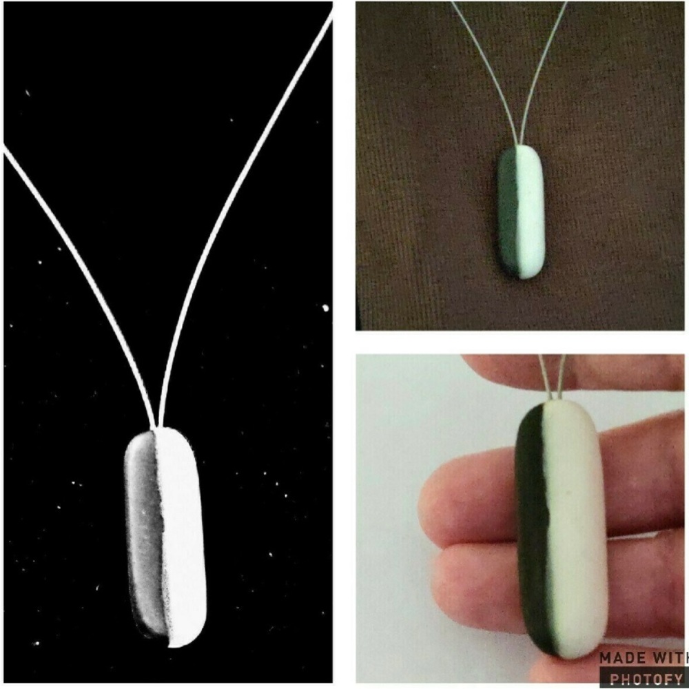 Handmade Pottery Necklace